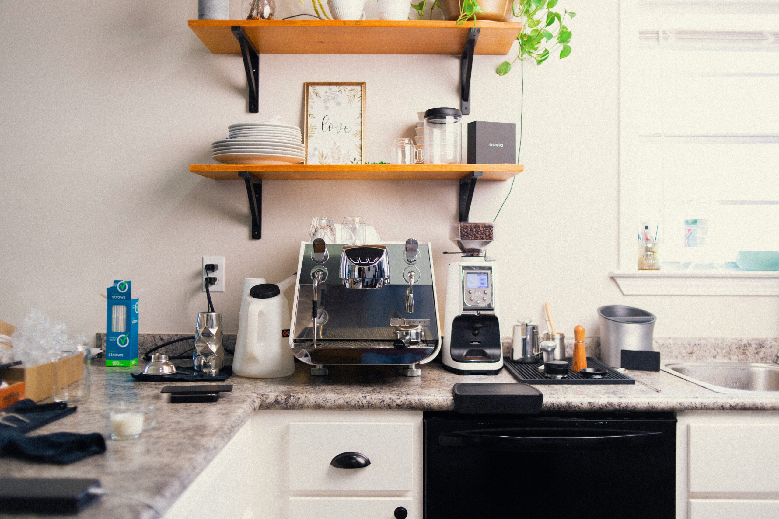 organized beginner kitchen setup with essential kitchen gadgets
